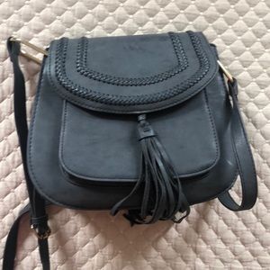 Grey Crossbody Purse